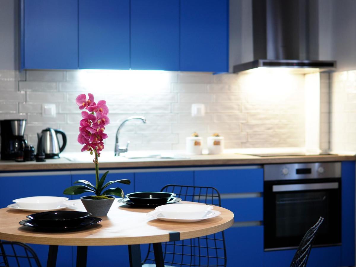 Indigo Apartment, Неа-Миханиона Экстерьер фото